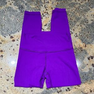 Purple High Rise Lululemon Leggings
